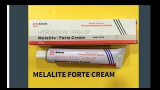 Melalite forte cream usesside effect and how to useWhy not to use Indicationsskin care [upl. by Sidonnie]