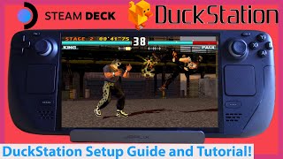 PS1 on Steam Deck DuckStation Emulator Setup Guide and Tutorial for Sonys PSX on Deck EmuDeck 2 [upl. by Moht]