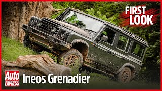 NEW Ineos Grenadier indepth first look interior tech and features  Auto Express [upl. by Enedan]