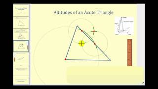 Constructing an Altitude of a Triangle [upl. by Baily]