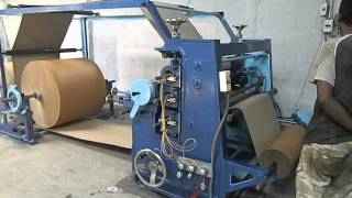 Corrugation Machine vertical type [upl. by Orella]