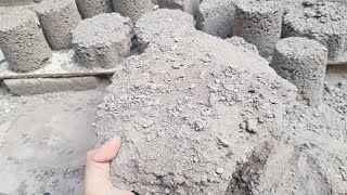 ASMR  Non Stop Crumbles  Grey Concrete Texture [upl. by Sylvester]