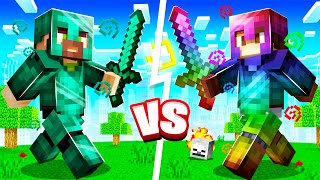 ENDERITE ARMOR vs ULTIMATE ARMOR in Minecraft [upl. by Arlette]