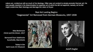 What Once was Lost Nazi Art Looting and Allied Restitution [upl. by Nabila]