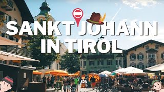 What to visit in Austria Sankt Johann in Tirol  Travel Cubed Austria 🇦🇹 4K [upl. by Arihaj787]