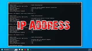 How to Find Your IP Address [upl. by Betta]