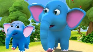 Ek Mota Hathi  एक मोटा हाथी  Poems  Rhymes for Children  Hindi Rhymes For Kids kidschannelindia [upl. by Araiek]