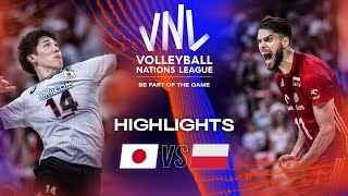 🇯🇵 JPN vs 🇵🇱 POL  Highlights Semifinals  Mens VNL 2023 [upl. by Monsour]