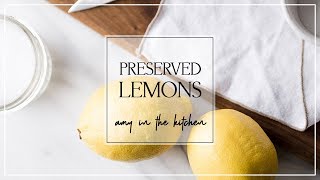 How To Preserve Lemons In Sugar [upl. by Giarla]