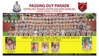 PASSING OUT PARADE 2023 SSB II SRINAGAR GARHWAL IINARESHPHOTOGRAPHYUKII [upl. by Baram]