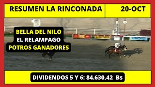 RESUMEN COMPLETO 👉 LA RINCONADA INH hoy Domingo 20 de OCTUBRE 2024 [upl. by Esimorp979]