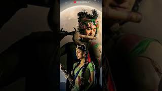 Maru Man Mohi Gayu  Gujarati Song Status  Full Screen WhatsApp Status  Radha Krishna Status [upl. by Yrahk]