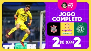 JOGO COMPLETO CORINTHIANS x GUARANI  SEGUNDA FASE  COPINHA 2024 [upl. by Ahtabbat]