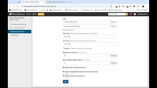 Creating PTC Appointments in Parent Square [upl. by Aurlie]