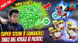 Super Sisiw 3 Tinalo Ang Hokage at Pacnok  Manok na Pula part 110 [upl. by Alisa600]