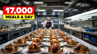 How Aircraft Carriers Prepare 17000 Meals a Day [upl. by Lisandra860]