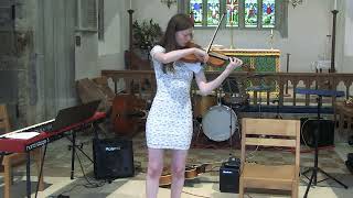 CaseyJoan Whyte plays Ballade from Sonata 3 Ysaÿe [upl. by Enrobyalc]