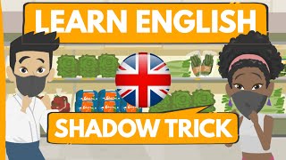 English Speaking Practice with Shadowing Trick  UK English Accent [upl. by Aiet301]