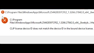 Fix Xbox Game Pass Games Are Not Launching Error CLiP License Device ID Does Not Match The Device ID [upl. by Raama125]