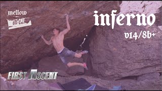 UNCUT Facundo Langbehn  Inferno V148B First Ascent [upl. by Busiek185]