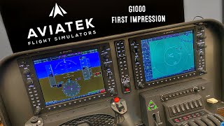 BEST G1000 Money Can Buy  Aviatek G1000 Cockpit  Stay Level Avionix Panel  XPlane 11  Honeycomb [upl. by Krein]