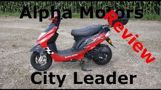 Alpha Motors City Leader Was taugt der preiswerte Roller Review nach 1 Jahr [upl. by Ylaek]