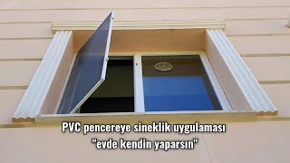 EVDE SİNEKLİK YAPIMI VE MONTAJI KENDİN YAPARSIN [upl. by Gaw619]