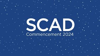 SCAD Atlanta Commencement 2024 1030 am ceremony [upl. by Kolk]