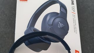 JBL Tune 720BT Unboxing [upl. by Yelbmik420]