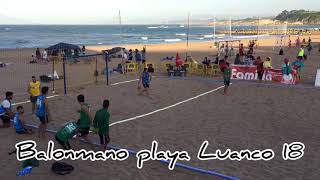 Balonmano playa Luanco 2018 [upl. by Knorring]