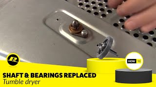 How to Replace Dryer Shaft and Bearings [upl. by Ron]