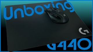 Logitech G440 Hard Gaming Mouse Pad Unboxing and Mini Review [upl. by Dore]