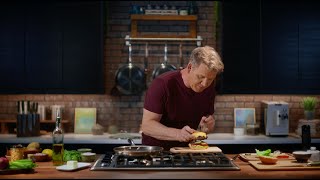 Gordon Ramsay Makes the Perfect Burger  Cooking With Gordon  HexClad [upl. by Ellerehs]