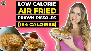 Healthy Prawn Rissoles Recipe  Low Calorie Air Fryer Ideas 164 Calories 🍤 [upl. by Doralia774]