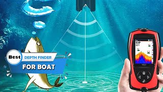 5 Best Depth Finders for Boat Review  Portable Handheld Fish FinderDigital Depth Finder 2022 [upl. by Cnahc]