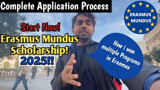 Erasmus Mundus Scholarship  Everything You need to Know in Just 14 minutes [upl. by Grekin26]