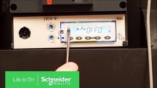 Configuring H J or L Frame Micrologic Trip Units via Display  Schneider Electric Support [upl. by Yadroc]