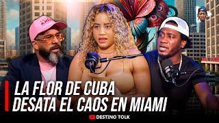 Flor de Cuba  soy la influencer cubana más famosa en latinoamericana y arremete contra Otaola [upl. by Enrobso687]