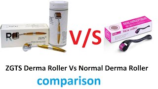 ZGTS Derma Roller Vs Normal Derma Roller  Unboxing and First impression dermatology dermaroller [upl. by Nnylirak]