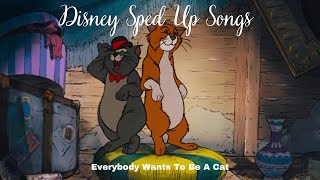 Everybody Wants To Be A Cat Sped Up The Aristocats TikTok Audio [upl. by Cichocki]