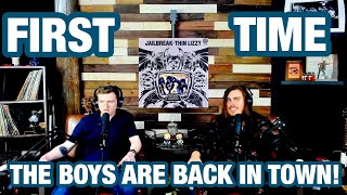 The Boys Are Back In Town  Thin Lizzy  College Students FIRST TIME REACTION [upl. by Hayalat]