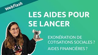 Les aides pour se lancer en microentreprise [upl. by Ellehsram477]