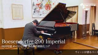 【売約済】ベーゼンドルファー290 インペリアル（Bösendorfer 290 Imperial）1910年頃 オーストリア・ハンガリー帝国製 [upl. by Elburr749]