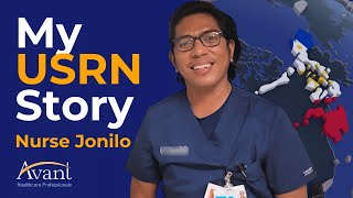 My USRN Story  Meet Nurse Jonilo  Avant Healthcare Professionals [upl. by Aurilia]