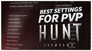 The BEST PvP Settings in Hunt Showdown in 2023 [upl. by Debby]