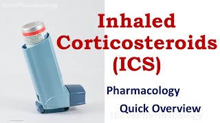 Inhaled Corticosteroids Pharmacology  Quick Overview  Indication  Side Effects  Oral Candidiasis [upl. by Fredela]