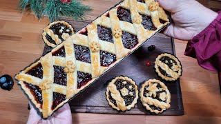 How to Make a Perfect Cranberry Pie  4 Mini Mince Pies [upl. by Rice]