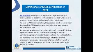 MCSE online  How do I get my MCSE certification online [upl. by Negiam]