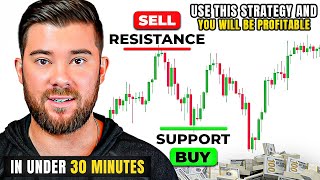 The Only Support amp Resistance Trading Strategy You Will Ever Need In Under 29 Minutes [upl. by Awra]