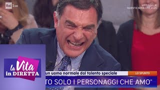 La risata irrefrenabile di Tiberio Timperi  La vita in diretta 12032019 [upl. by Shantee]